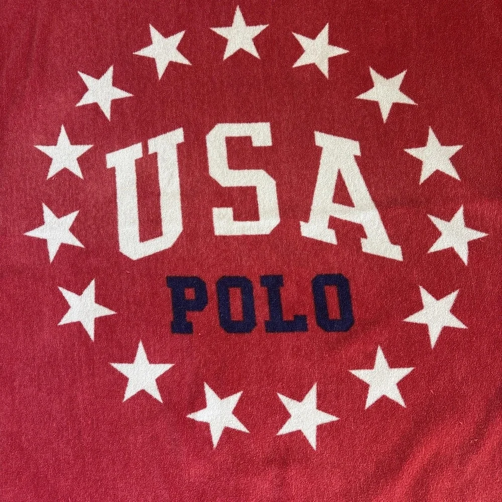Vintage Ralph Lauren USA Polo Beach Towel 33